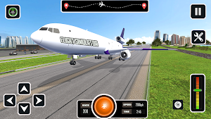 City Airplane Flight Pilot Sim Screenshot 3