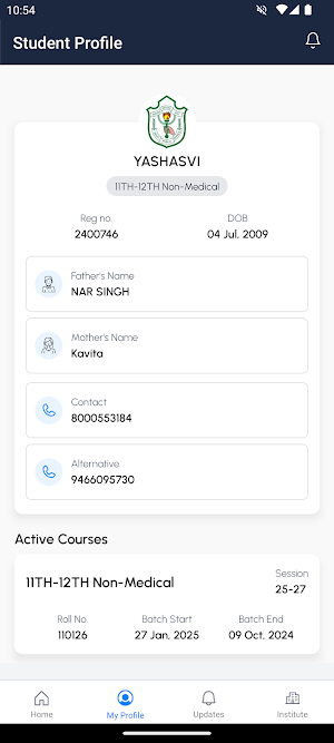 Genesis Classes Screenshot 1