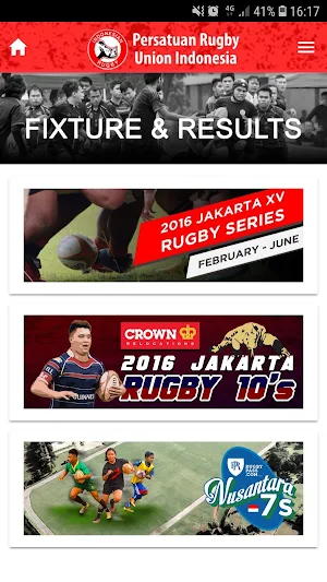 Rugby Indonesia Screenshot 1
