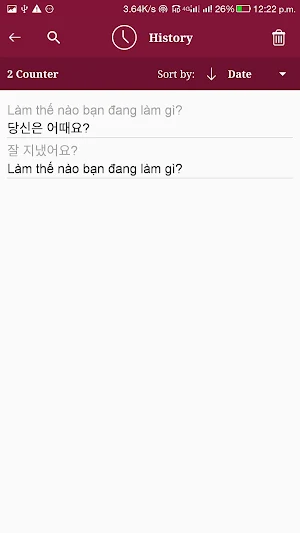 Korean - Vietnamese Translator Screenshot 3