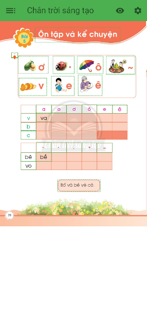 Tiếng Việt 1 Chân Trời tập 1+2 Screenshot 3