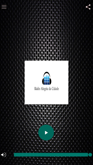 Web Rádio Alegria da Cidade Screenshot 1
