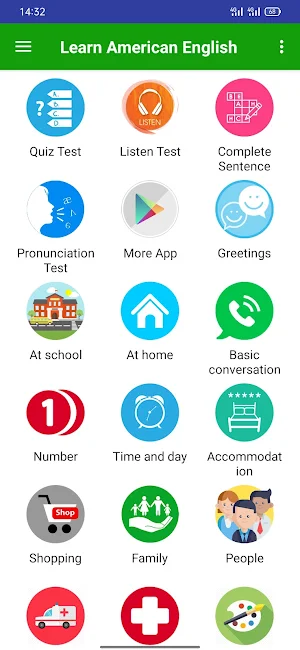 Learn American English Offline Screenshot 1