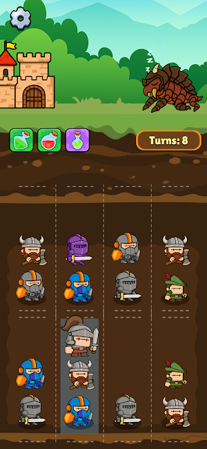 Sorting Soldiers TD Screenshot 0