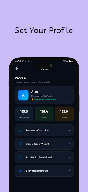 WellTrack – Weight & Wellness Screenshot 2