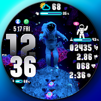 PER28 Astronaut Animated Space