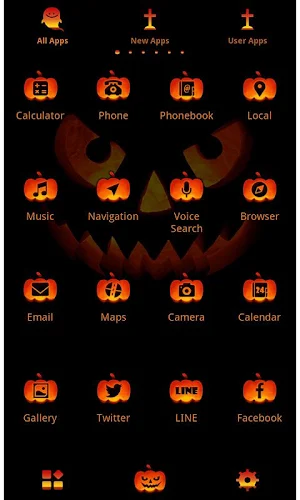 Funny Theme-Jack O' Lantern- Screenshot 2