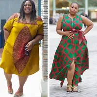 Ankara Plus Size Dress