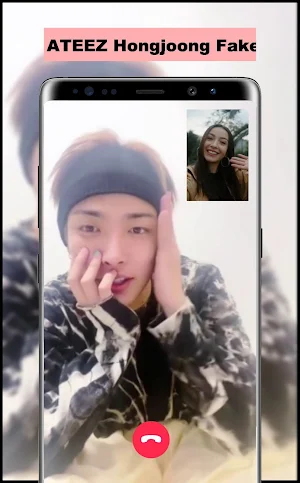 Hongjoong Fake Call Screenshot 3