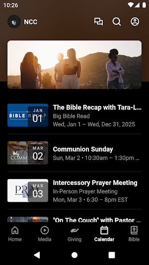 New Covenant Church Inc. Screenshot 2