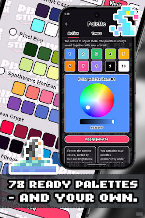 PixStix: Pixel Sticker Editor Screenshot 1