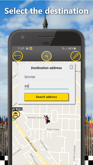Online TAXI Cluj Screenshot 2