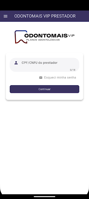 ODONTOMAIS VIP PRESTADOR Screenshot 1
