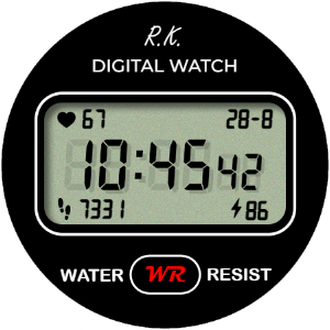 Digital Simplicity Watch Face Screenshot 2