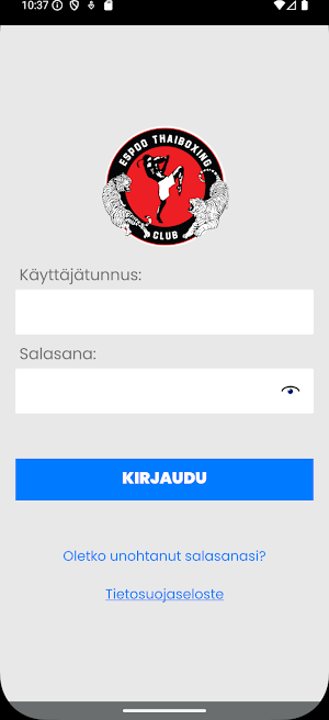 Espoo Thaiboxing Club Screenshot 0