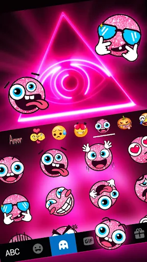 Neon Illuminati Theme Screenshot 2