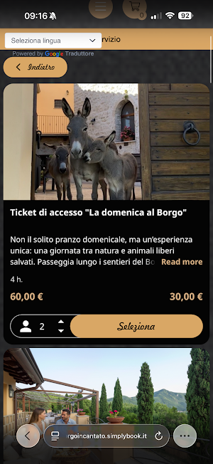 Borgo Incantato-Ristorante Screenshot 0