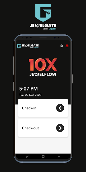 JewelGate - Visitor LogBook Screenshot 0
