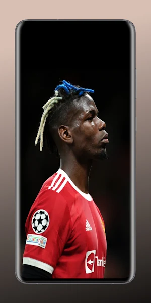 Paul Pogba 4K Wallpaper Screenshot 1