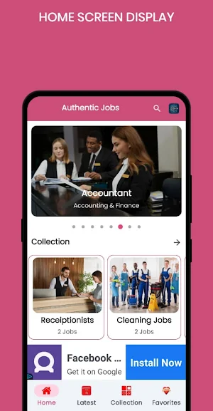 Authentic Jobs Screenshot 0