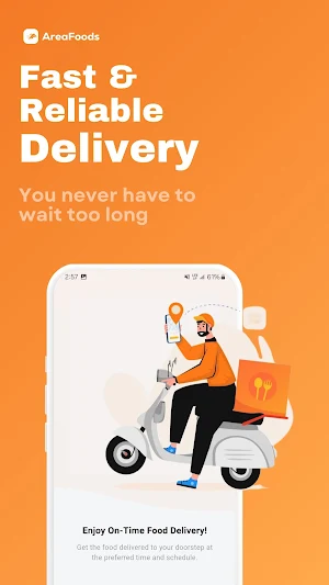 AreaFoods - Order, Eat, Enjoy Screenshot 1