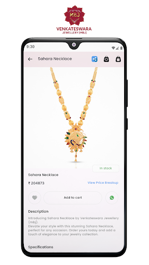 Venkateswara Jewellery (MBJ) Screenshot 2
