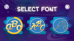 Space Calligraphy Screenshot 0