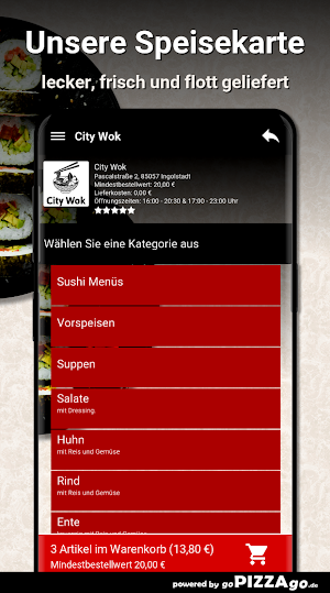 City Wok Ingolstadt Screenshot 3