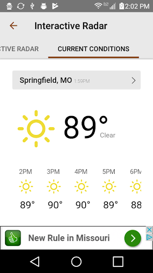 KOLR10 Weather Experts Screenshot 2