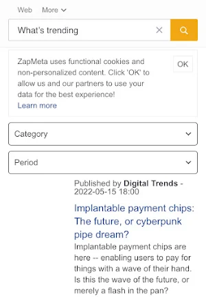 Smart Search Screenshot 2