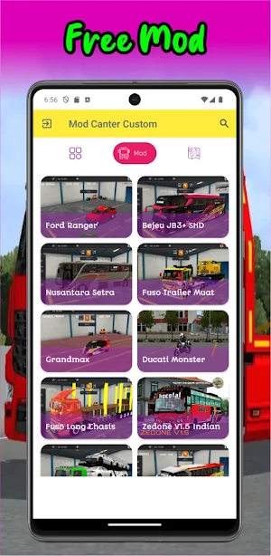 Mod Bussid Canter Custom Mercy Screenshot 3