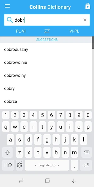 Vietnamese-Polish Dictionary Screenshot 3
