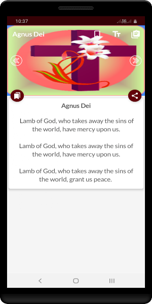 Catholic Missal Hymns Screenshot 2