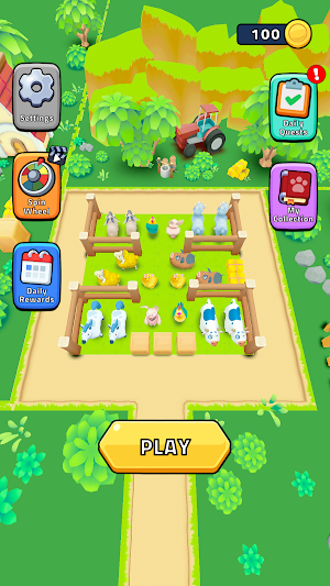 Pasture Puzzle Slide Screenshot 0