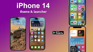 iphone 14 theme & launcher Screenshot 1