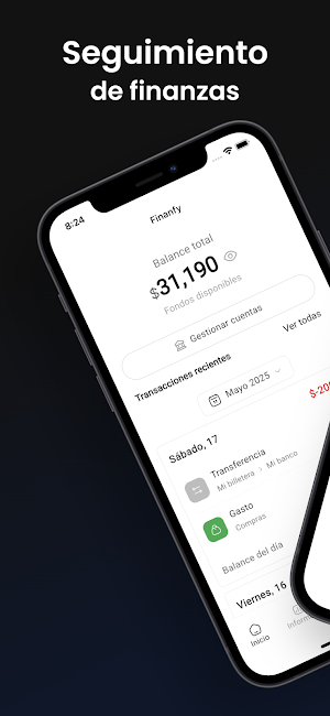 Finanfy: Finanzas Personales Screenshot 0