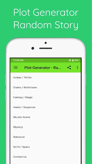 Plot Generator - Random Story Screenshot 0