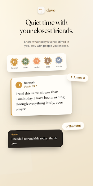 devo: Bible quiet time Screenshot 0