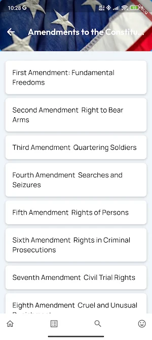 U.S. Constitution Screenshot 1