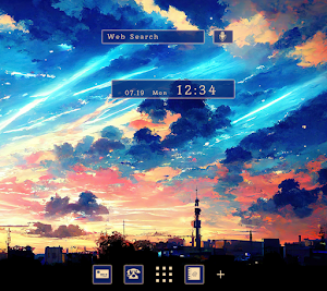 Peaceful Dawn Theme +HOME Screenshot 0