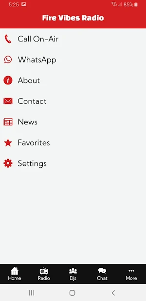 Fire Vibes Radio Screenshot 3
