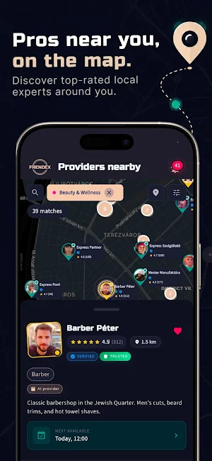 FRENDEX: Book Local Services Screenshot 1