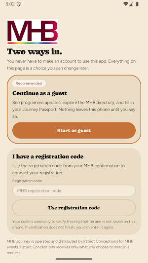 MHB Journey Screenshot 1