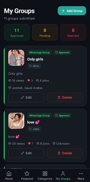 Smart Group Join Screenshot 2