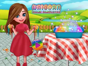 Rainbow Unicorn DIY Slime Screenshot 0