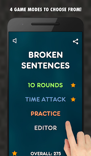 Broken Sentences PRO Screenshot 3