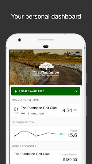 Plantation Golf Screenshot 0