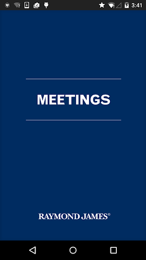 Raymond James Meetings Screenshot 0