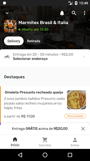 Marmitex Brasil Screenshot 0