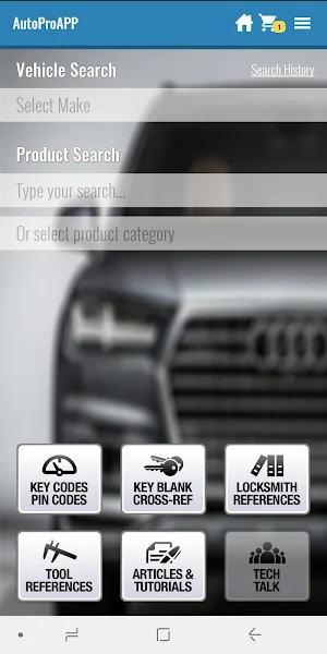 AutoProAPP: The Ultimate Resource for Locksmiths Screenshot 1